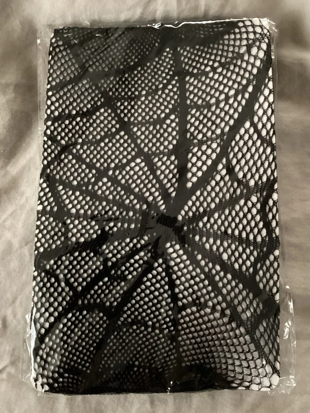 New! Blk Spiderweb Fishnet Tights – Women's Size OS